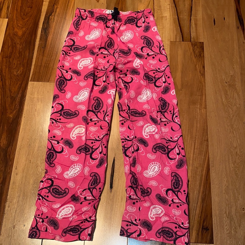BOXERCRAFT PAISLEY PJ PANTS | GIRLS L | LIKE NEW